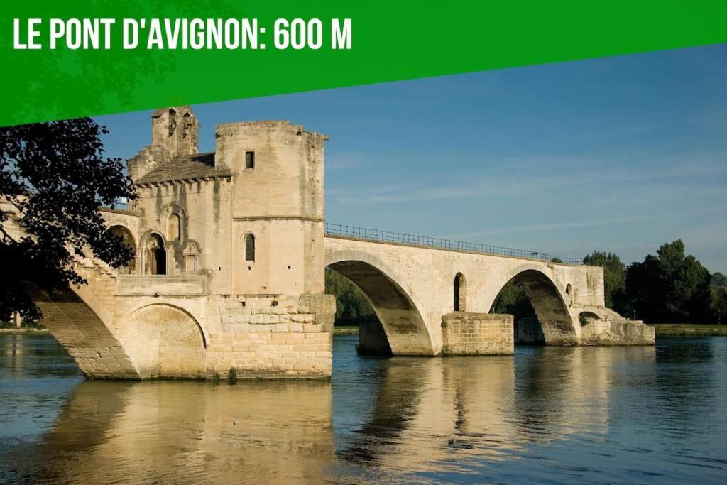 Апартаменты La Loge De L'Horloge - 1 Min Palais Des Papes - Ac Clim - Wifi - Hypercentre - Vue Sur Le Carrousel Авиньон Экстерьер фото